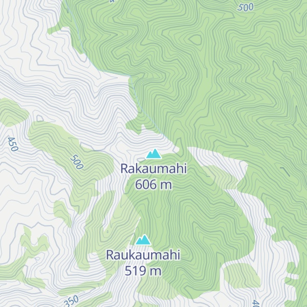 Map of Rakaumahi