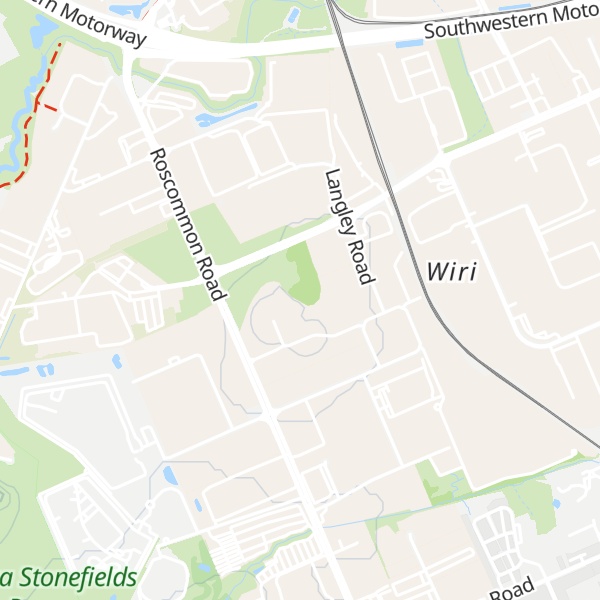 Map of Wiri Mountain