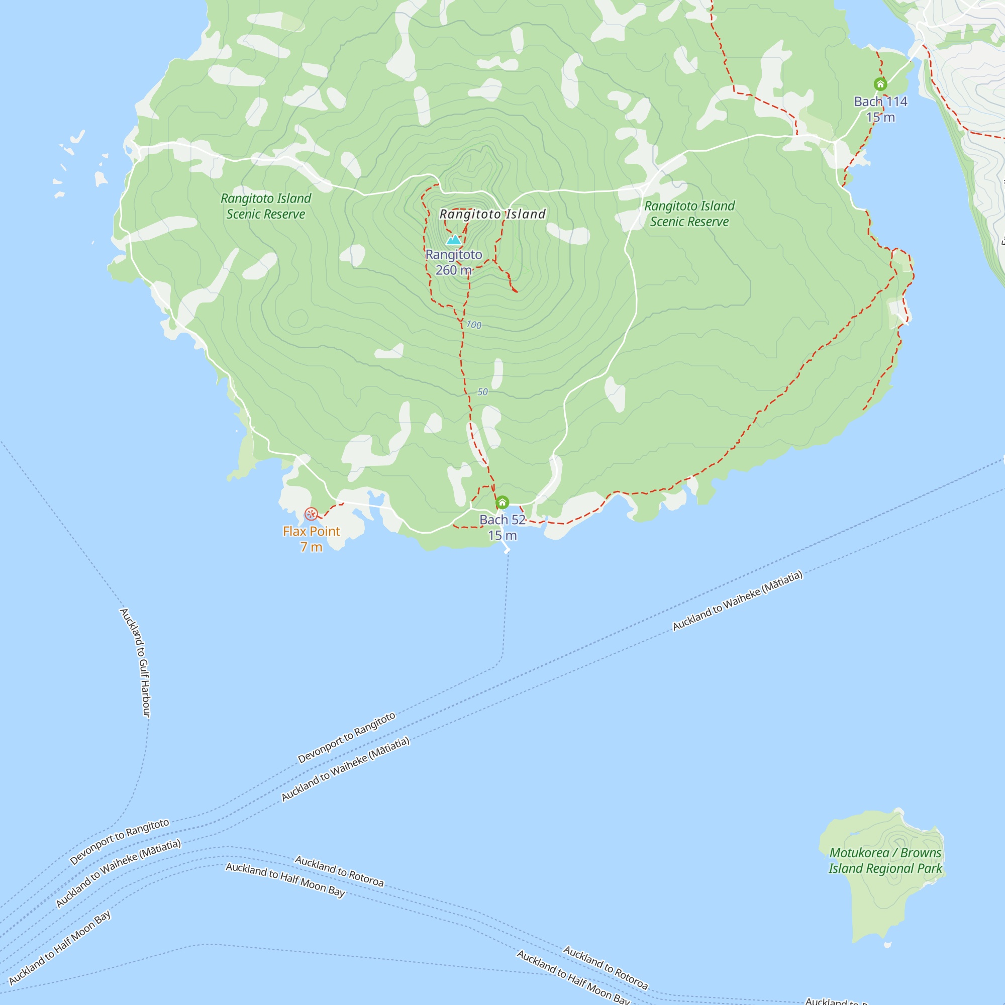Bach 52 map