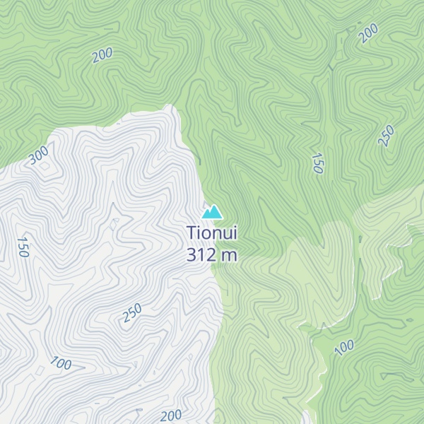 Map of Tionui