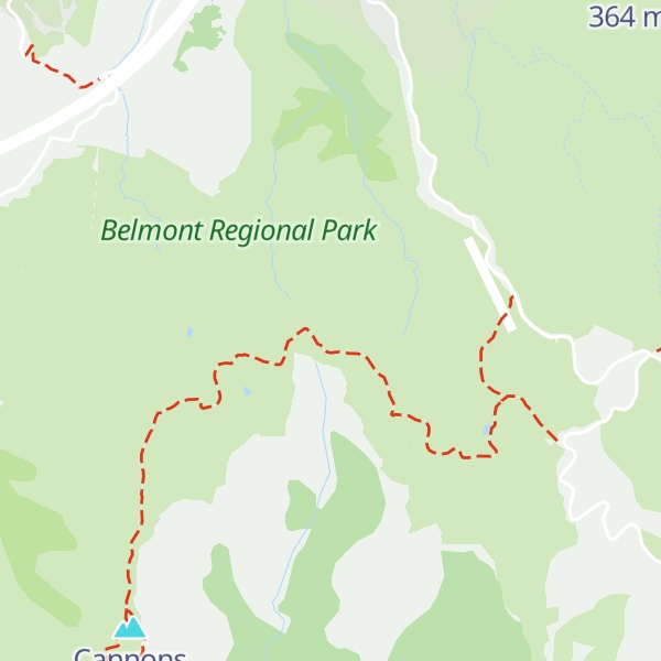 Map of Round Knob