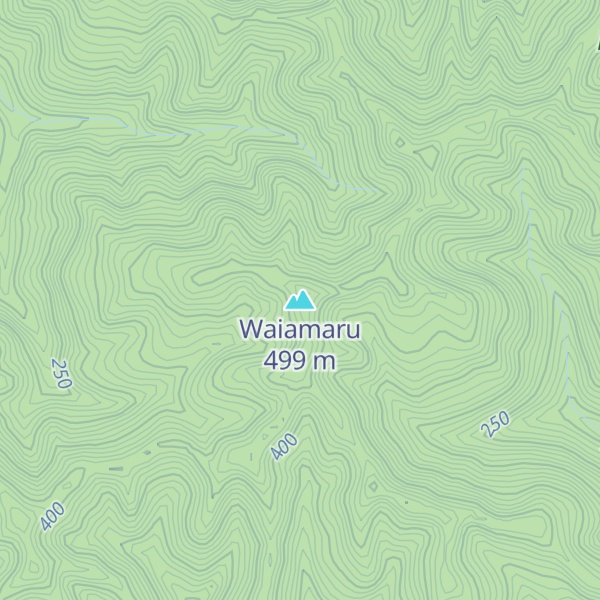 Map of Waiamaru
