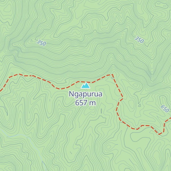 Map of Ngapurua