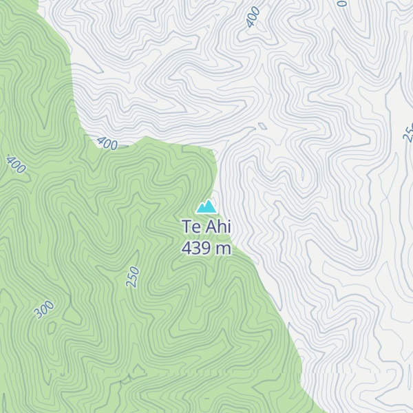 Map of Te Ahi