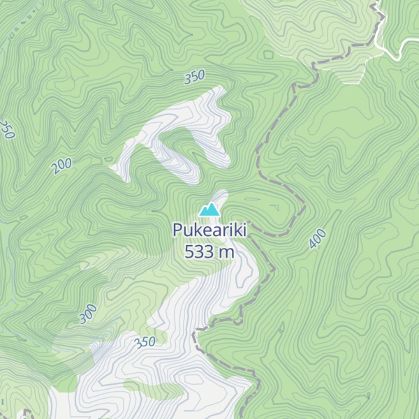 Map of Pukeariki