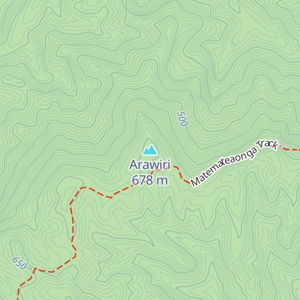 Map of Arawiri