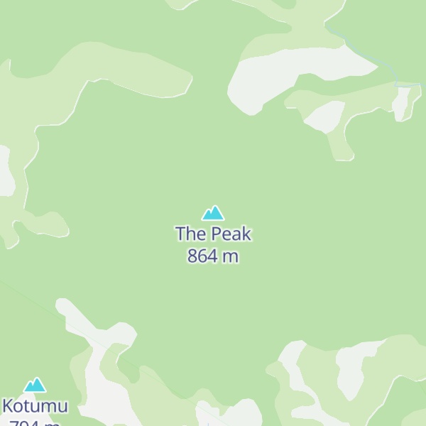 Map of The Peak