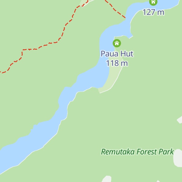 Map of Zac's Hut