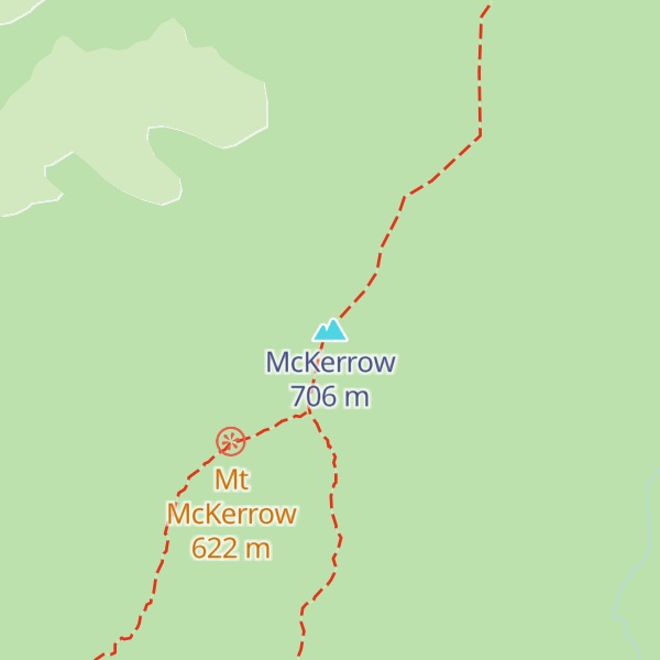 Map of McKerrow