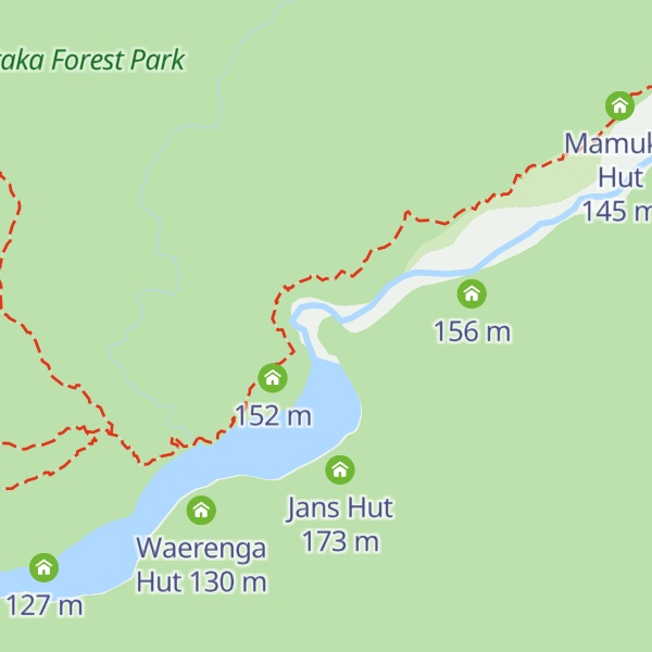 Map of Xanadu Hut