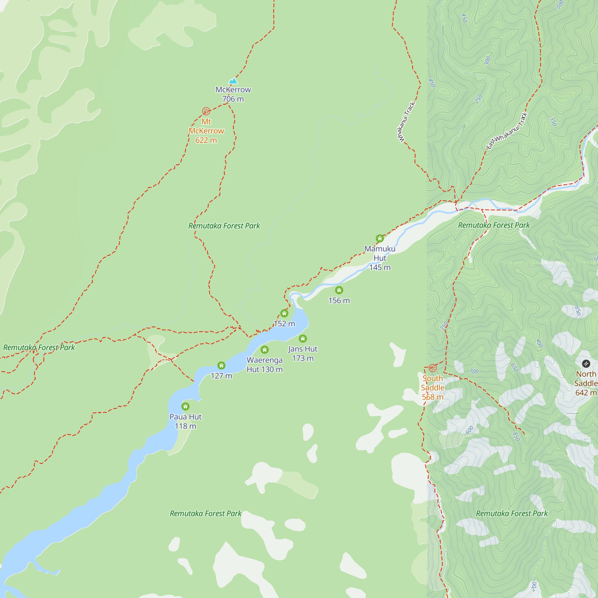 Xanadu Hut map