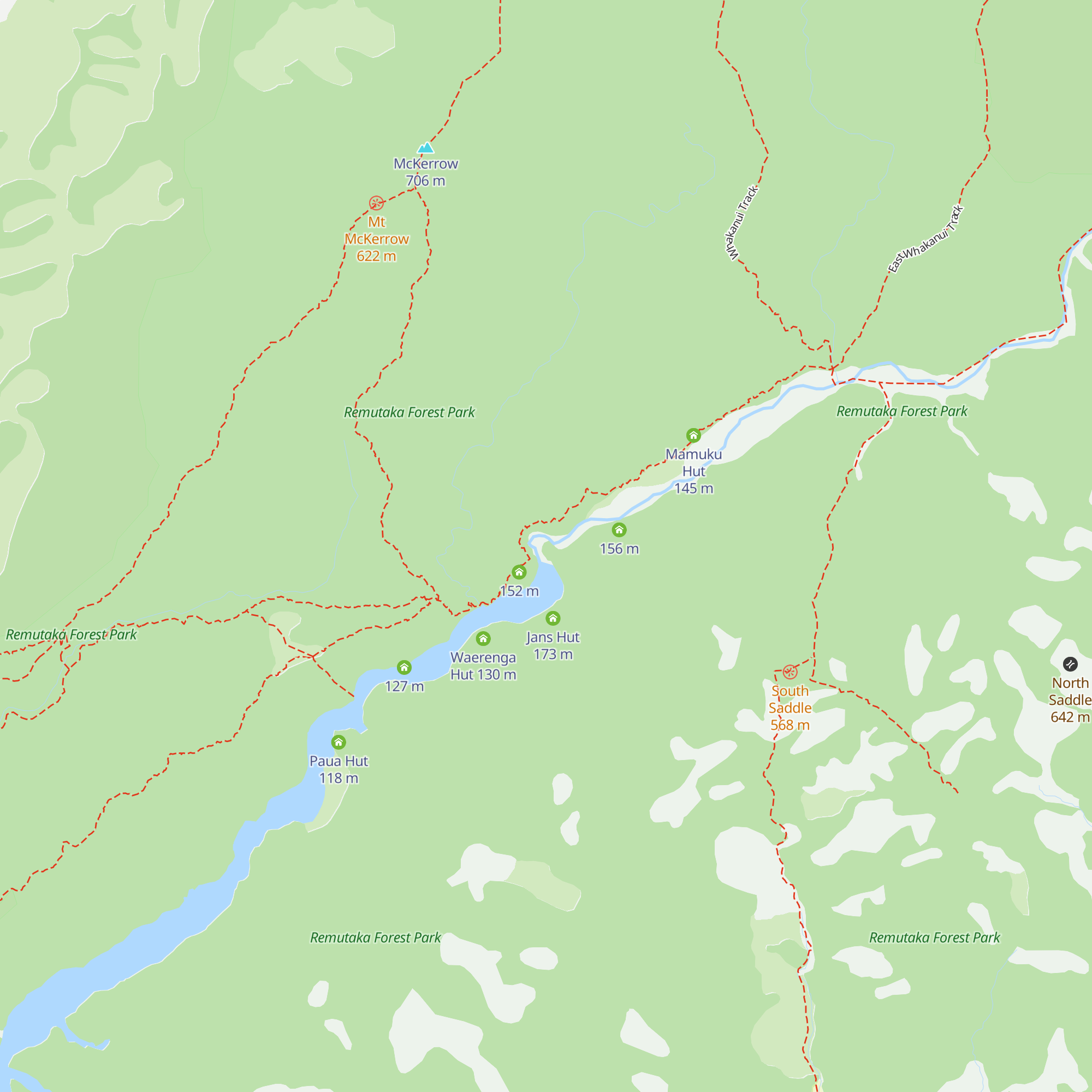 Xanadu Hut map