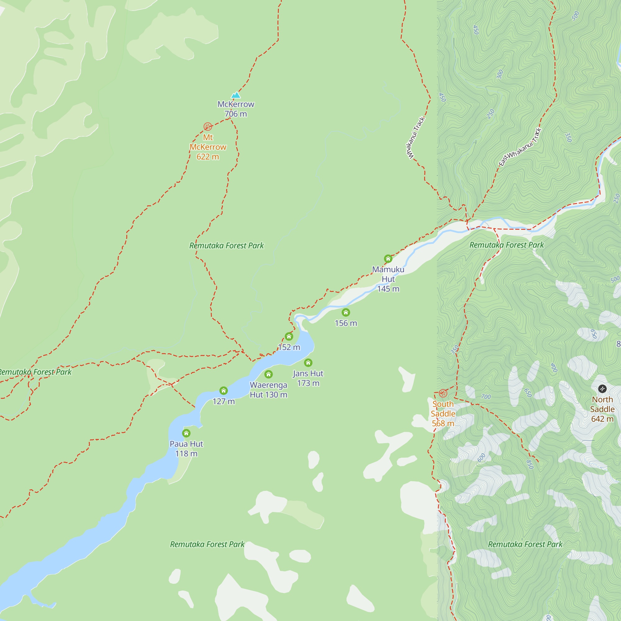 Fern Lodge map