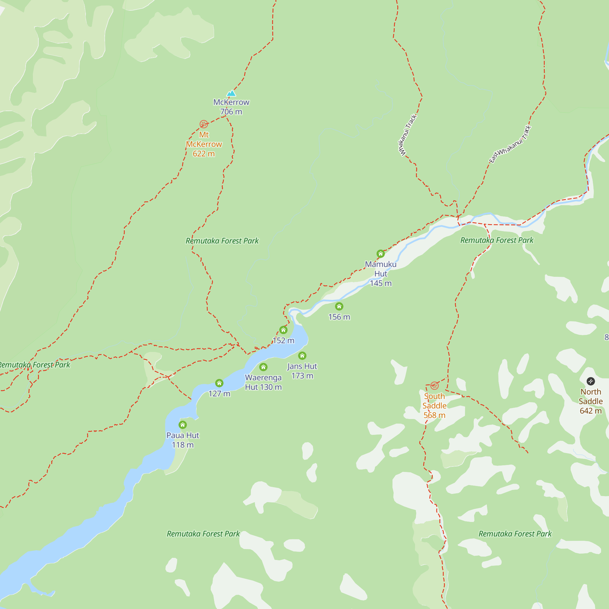 Fern Lodge map