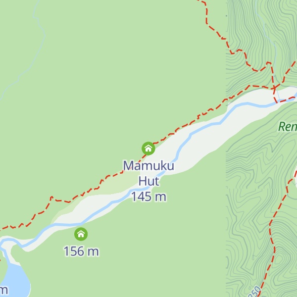 Map of Mamuku Hut