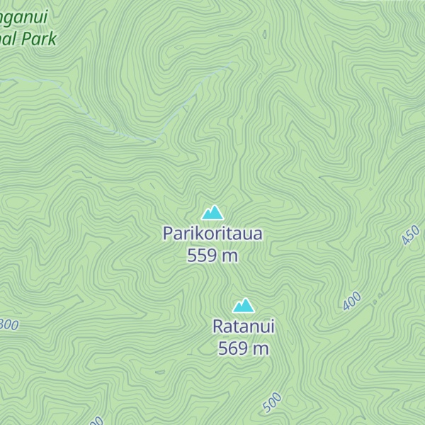 Map of Parikoritaua