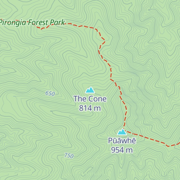 Map of The Cone