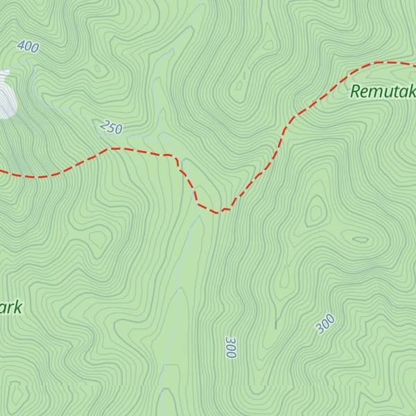 Map of Wharepapa Hut
