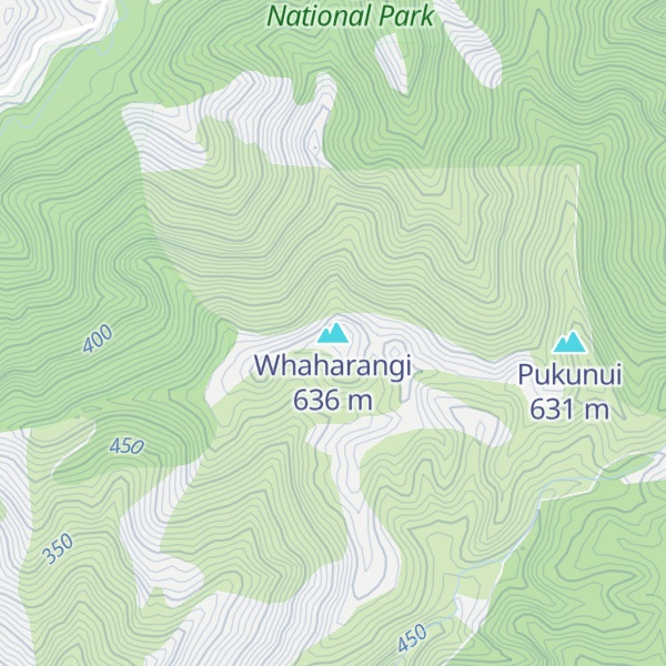 Map of Whaharangi