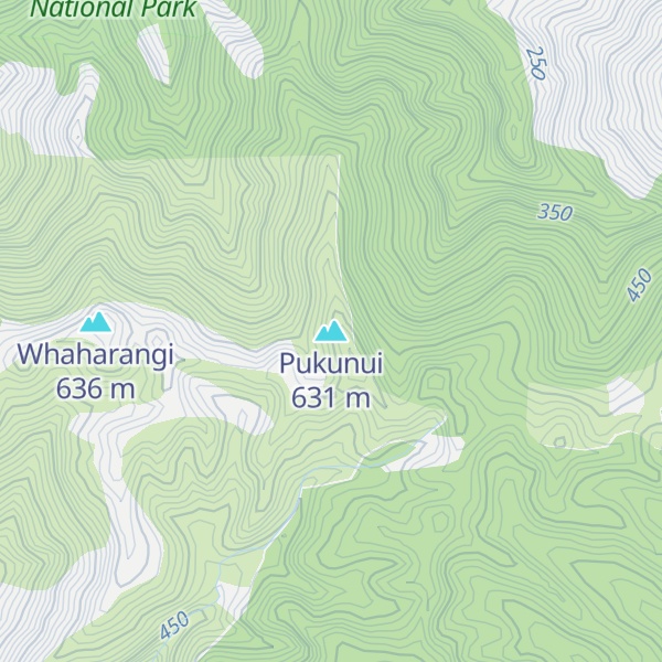 Map of Pukunui