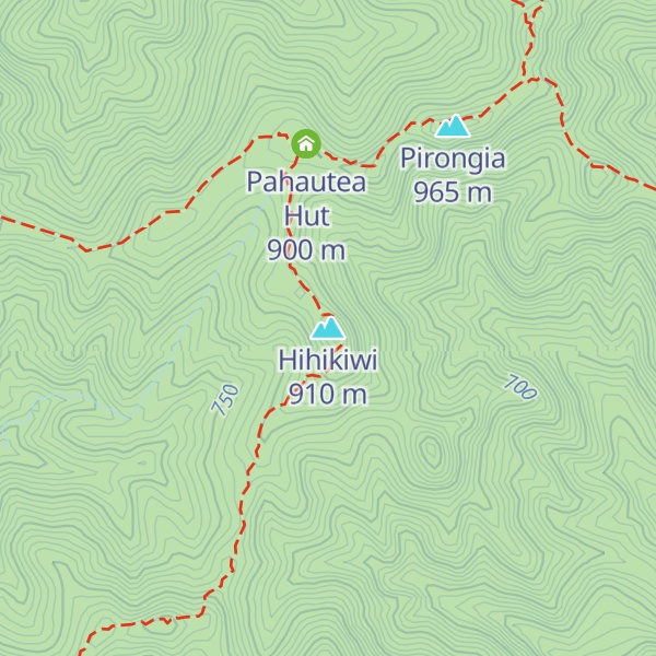 Map of Hihikiwi