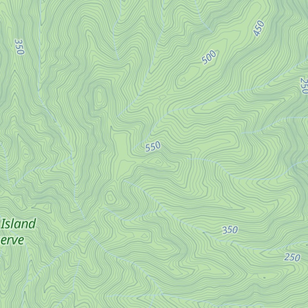 Map of Mount Ngarahu