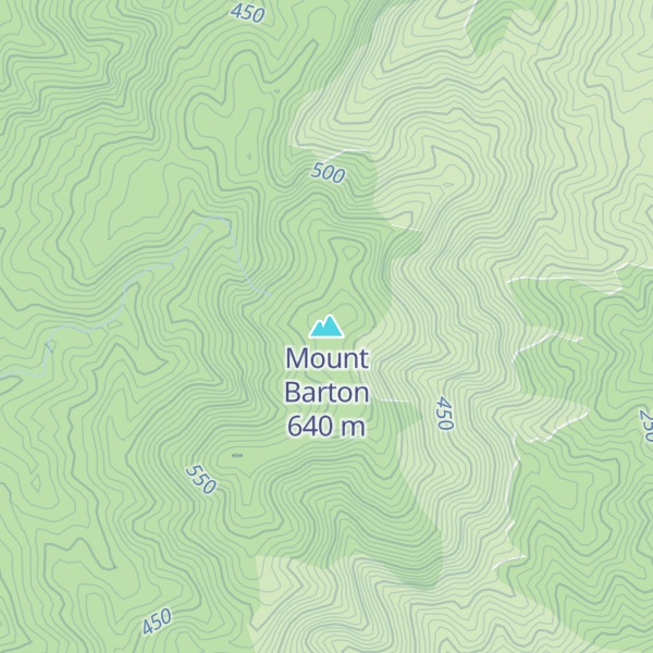 Map of Mount Barton