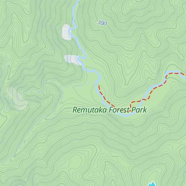 Map of Waiorongomai Hut