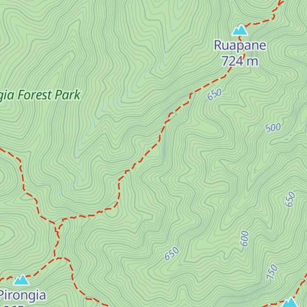 Map of Tirohanga
