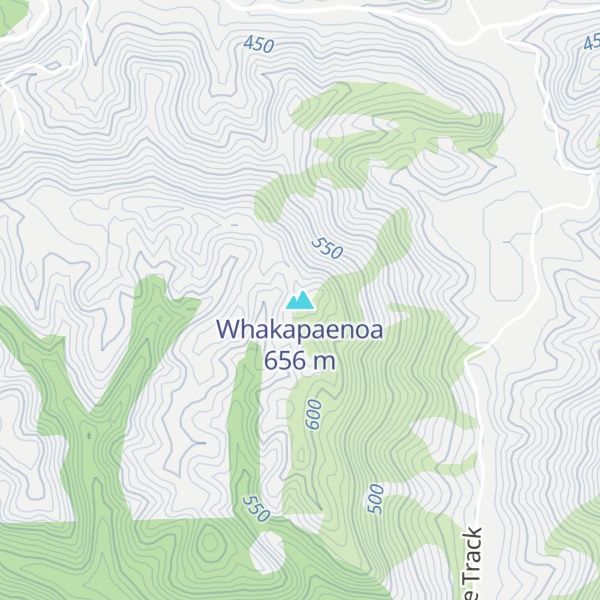 Map of Whakapaenoa