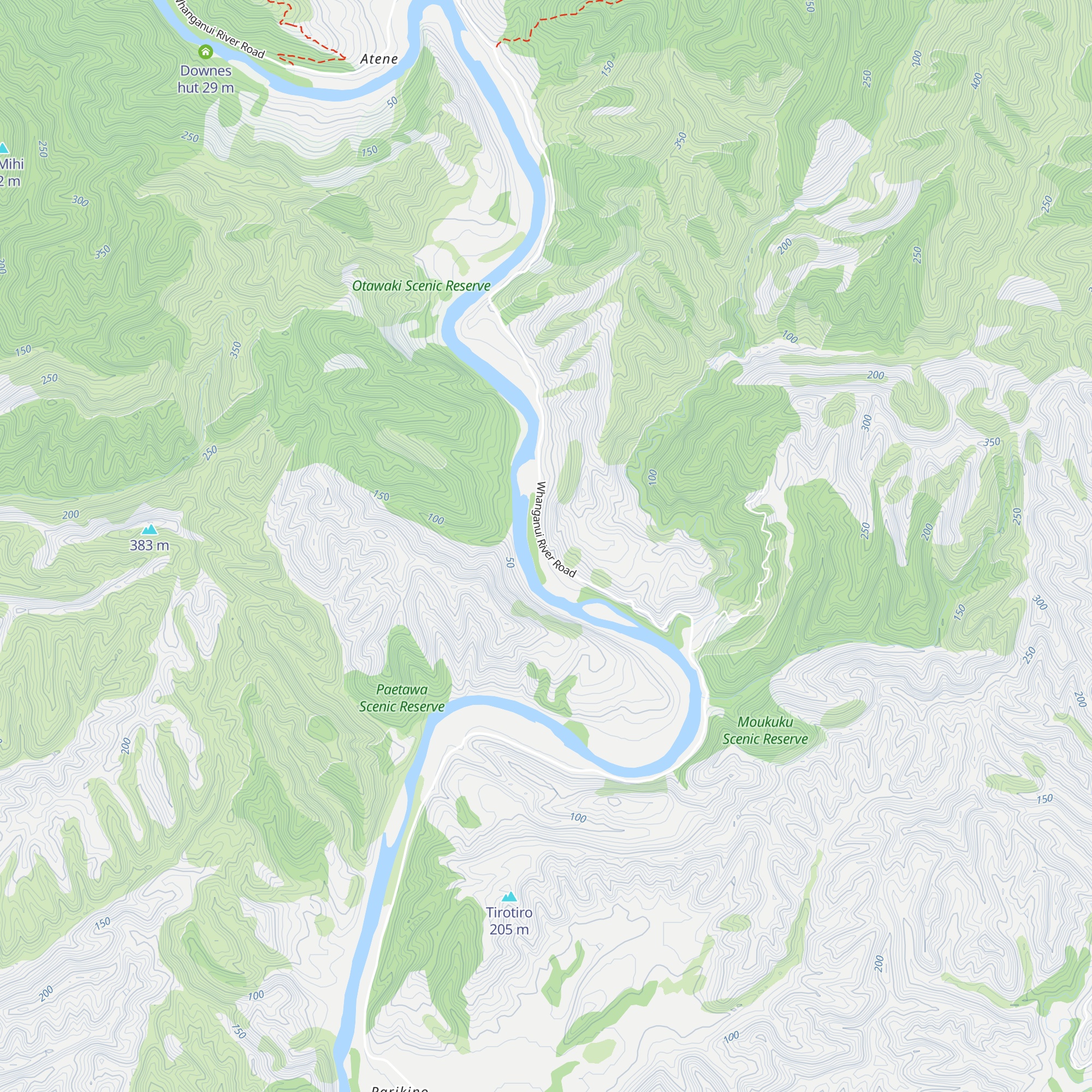 Rivertime Lodge map