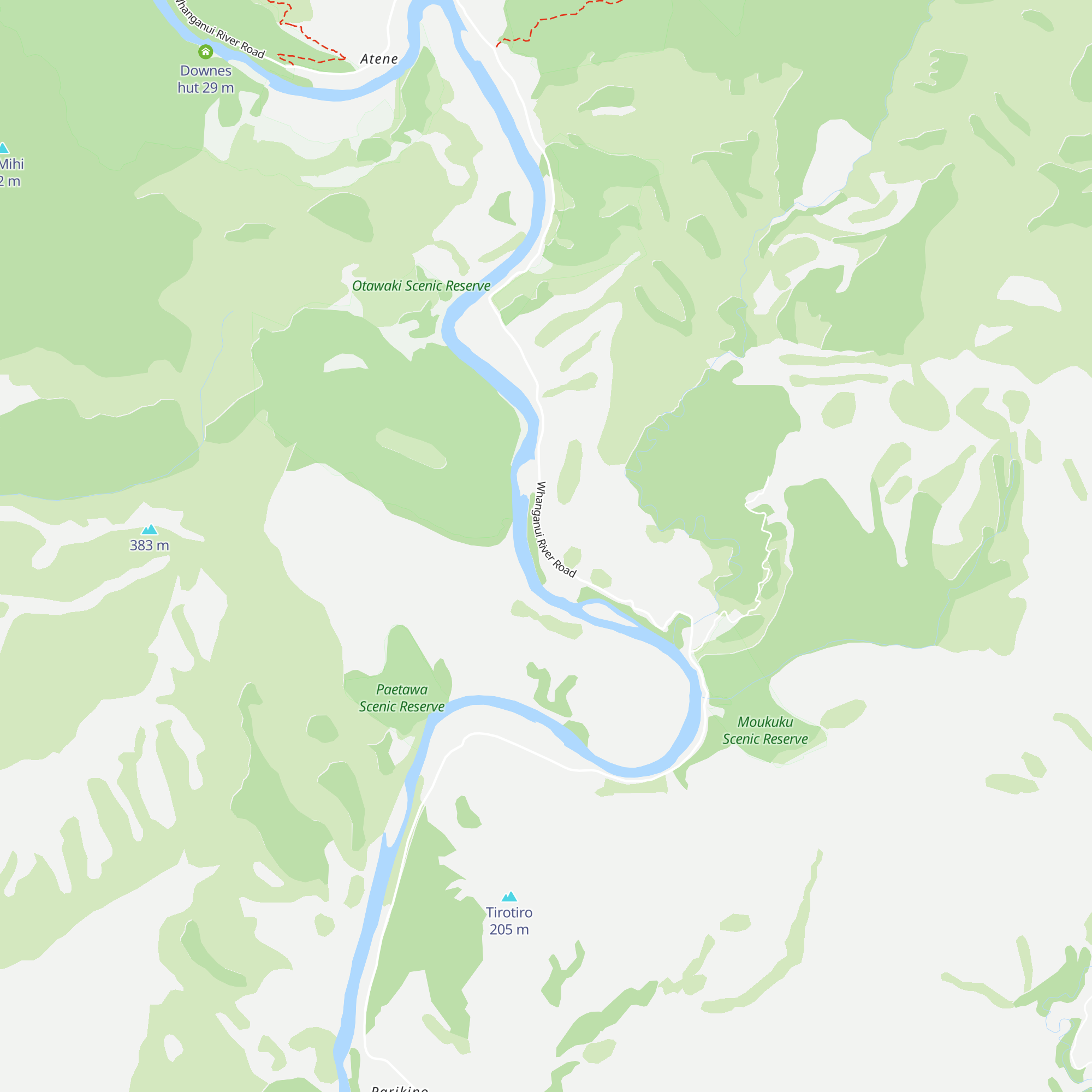 Rivertime Lodge map