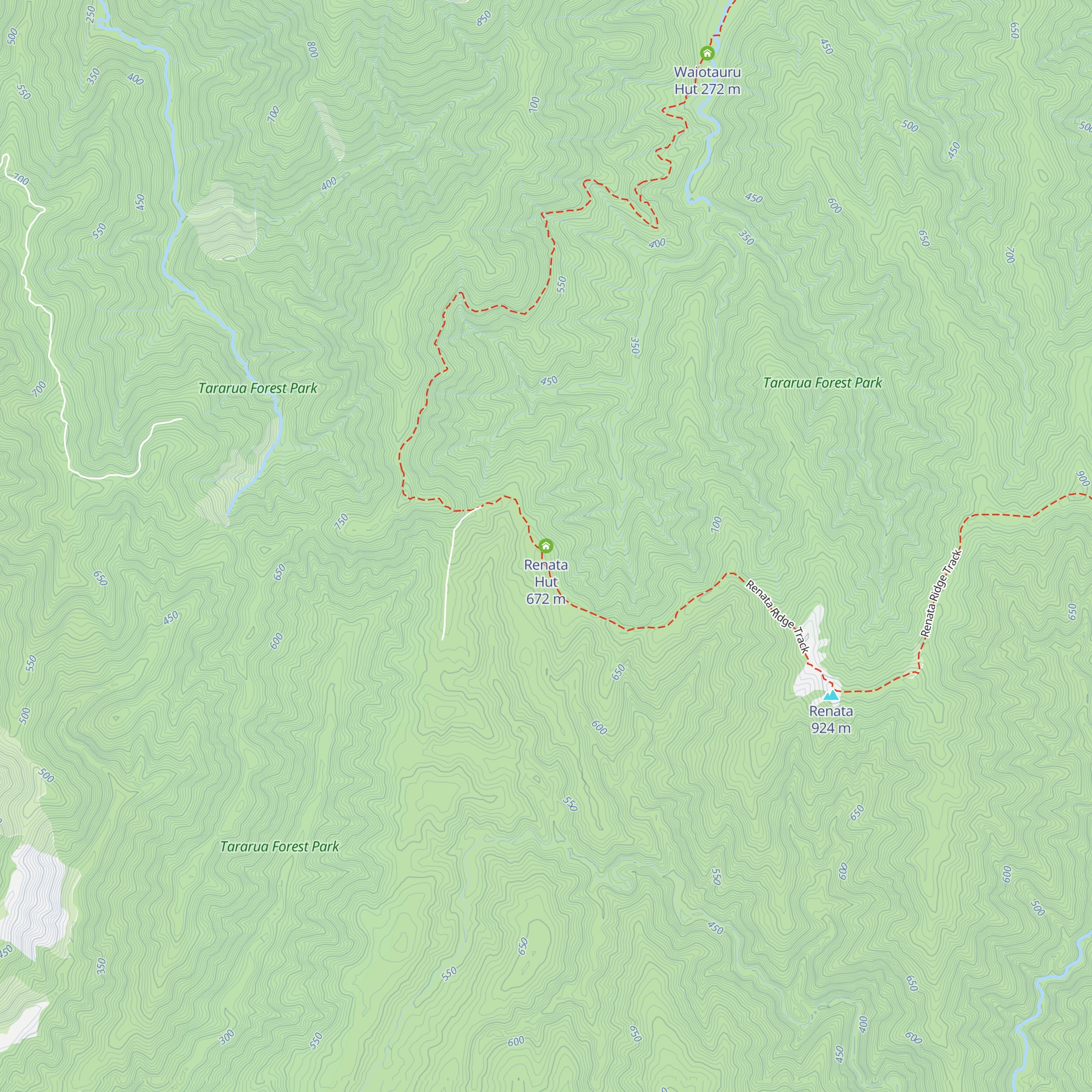 Renata Hut map