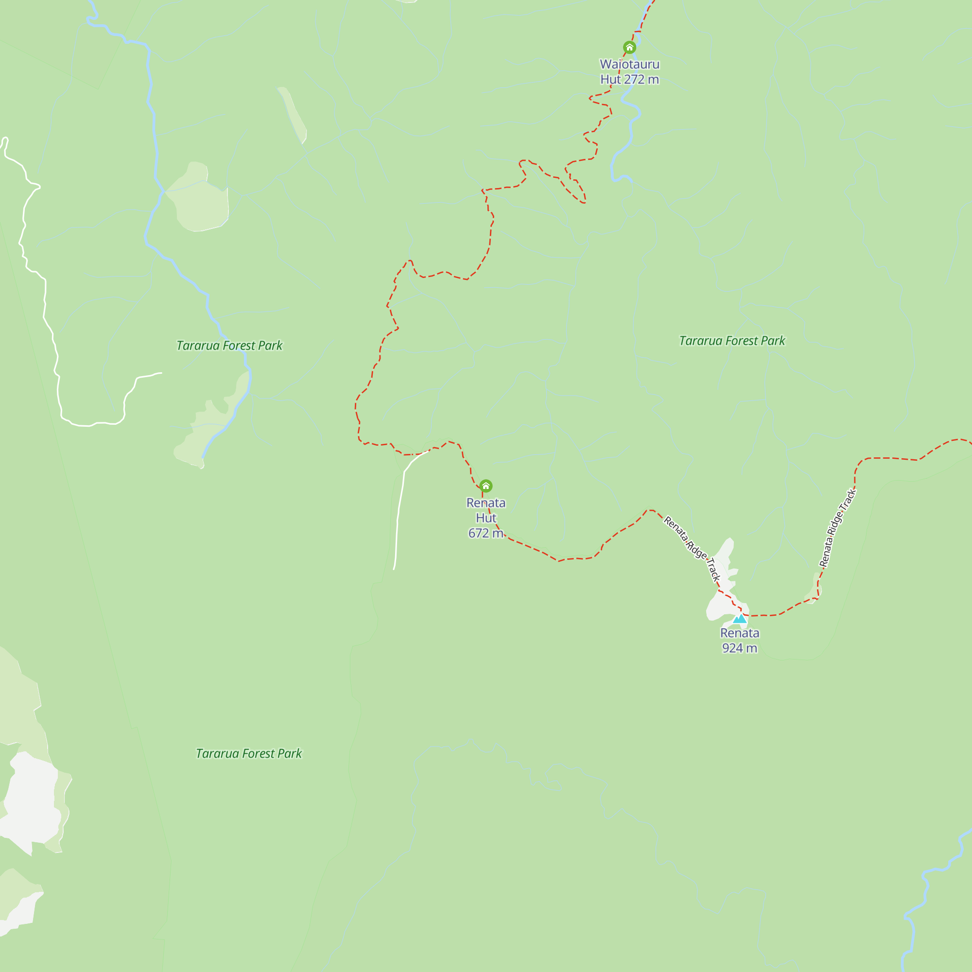 Renata Hut map