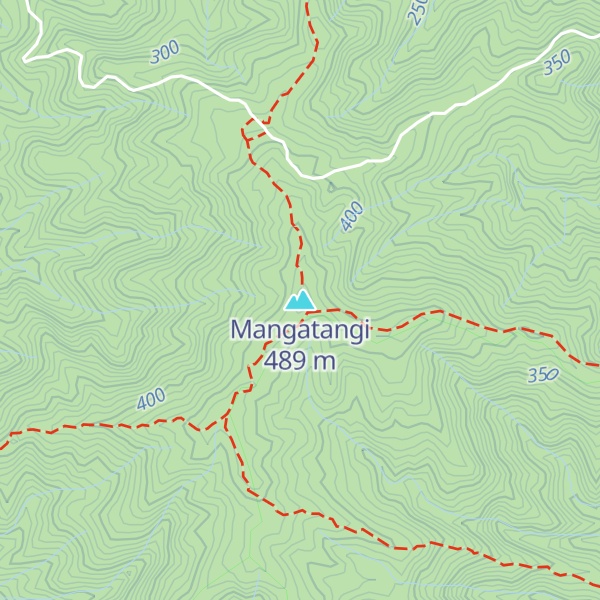 Map of Mangatangi