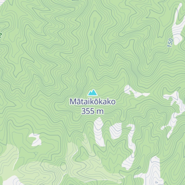 Map of Mātaikōkako