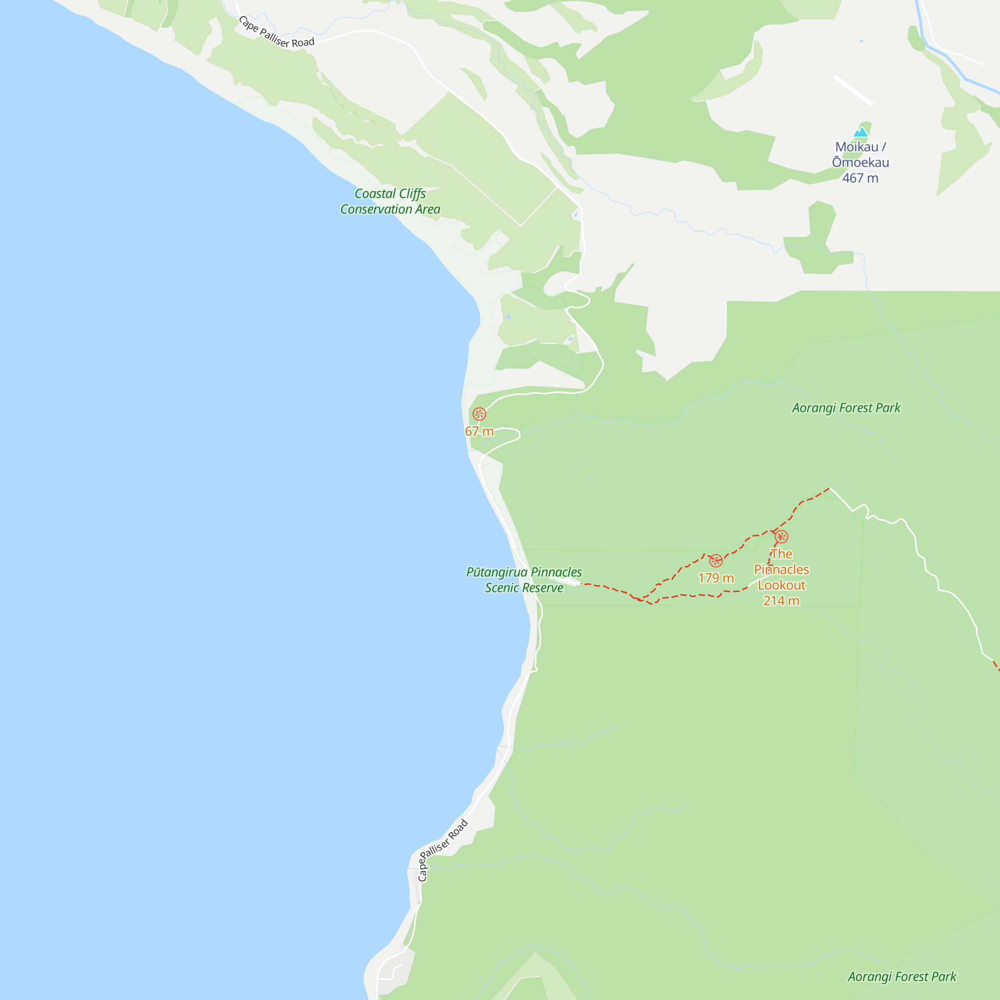 Te Kopi Homestead map