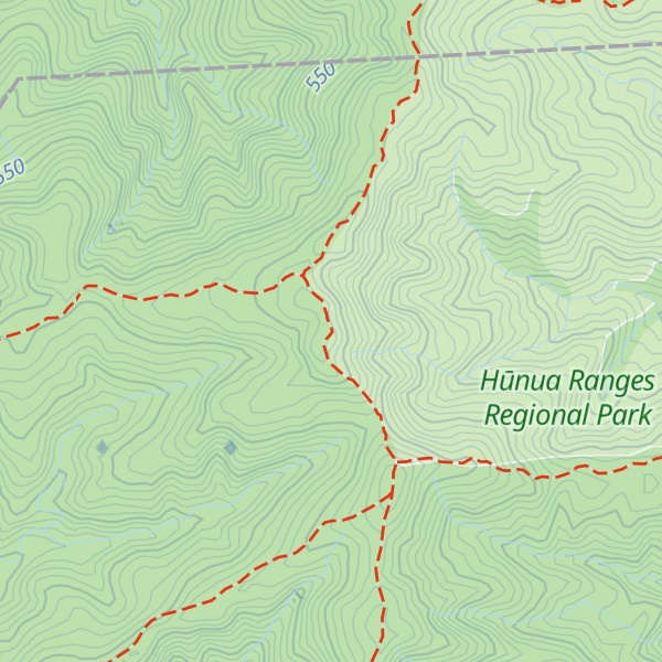 Map of Kohukohunui Hut