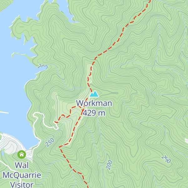 Map of Workman