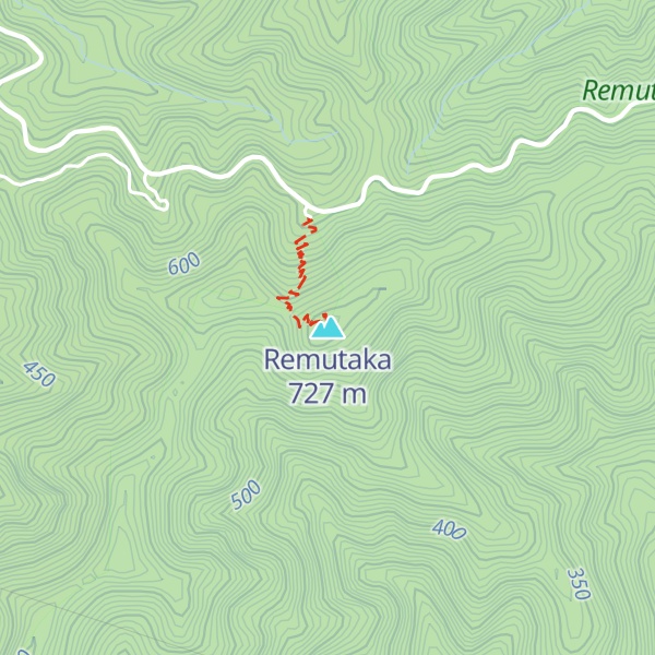 Map of Remutaka