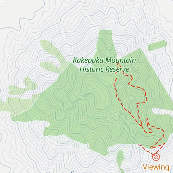 Map of Kakepuku