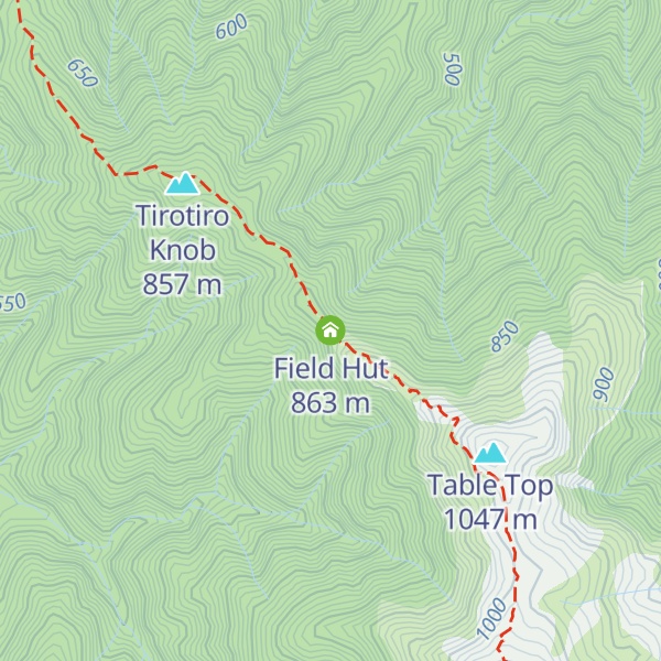 Map of Field Hut