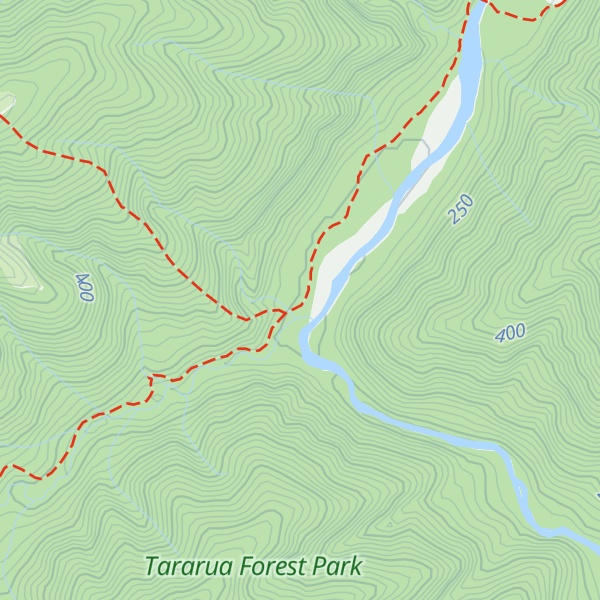 Map of Smith Creek Shelter