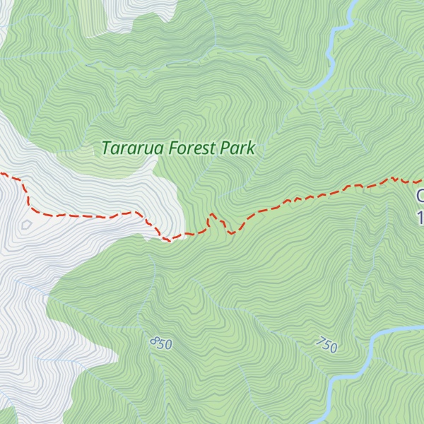 Map of Alpha Hut