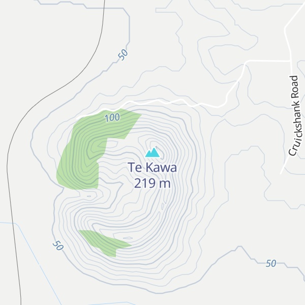 Map of Te Kawa