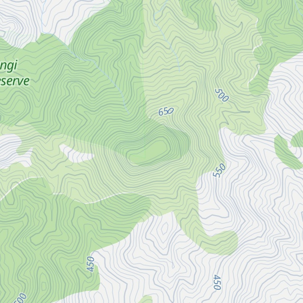 Map of Hikurangi