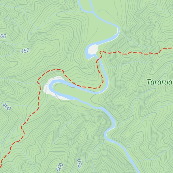 Map of Waitewaewae Hut