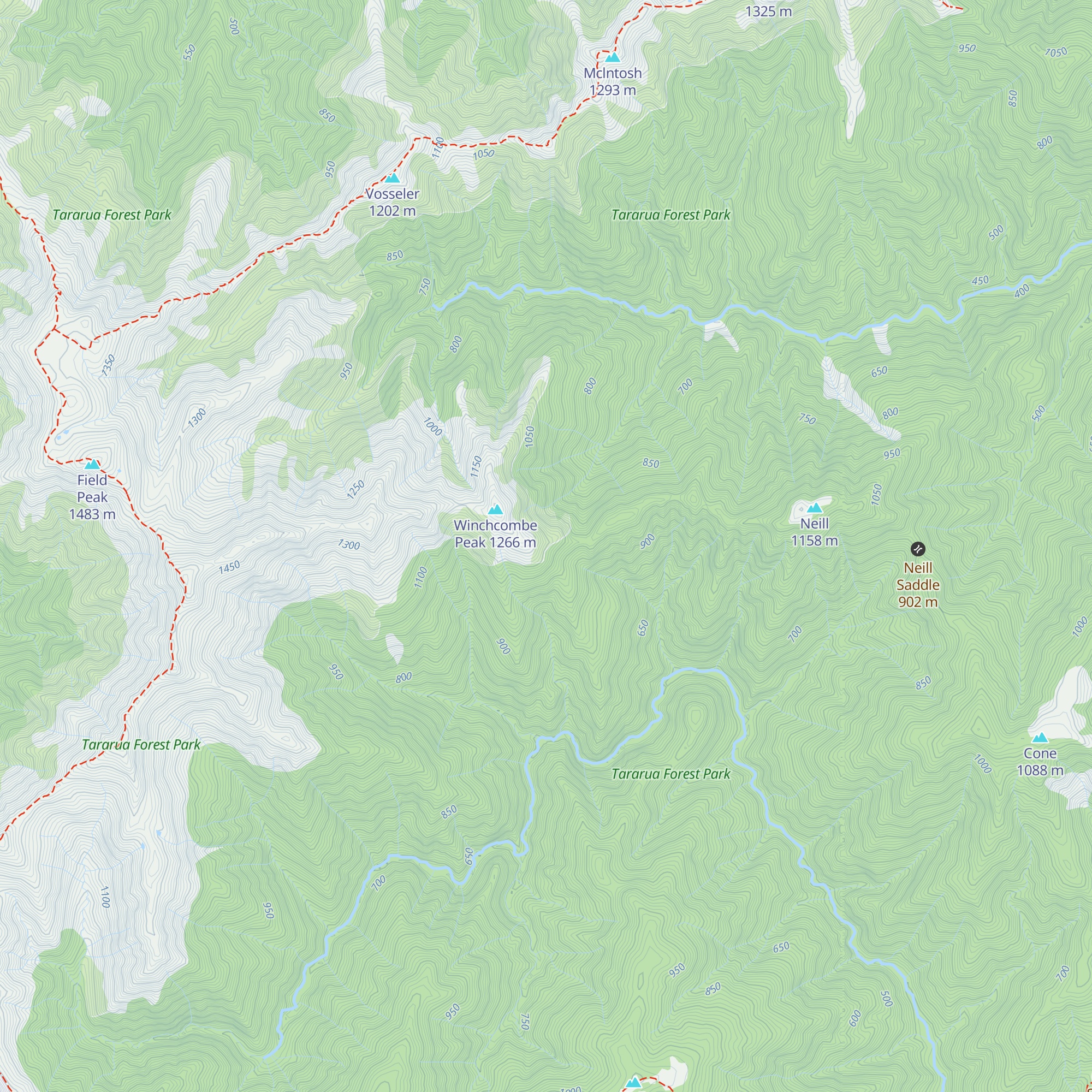 Winchcombe Bivouac map