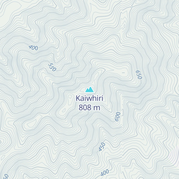 Map of Kaiwhiri