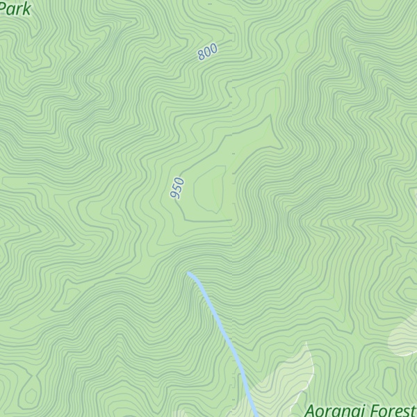Map of Te Maunga
